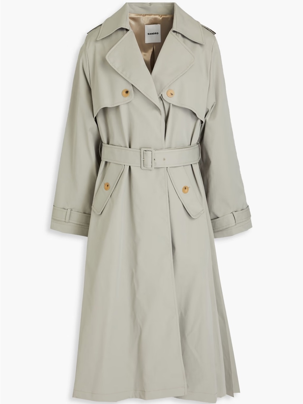 Sandro Jacob Trench Coat